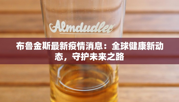 布鲁金斯最新疫情消息：全球健康新动态，守护未来之路