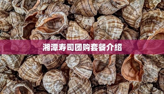 湘潭寿司团购套餐介绍