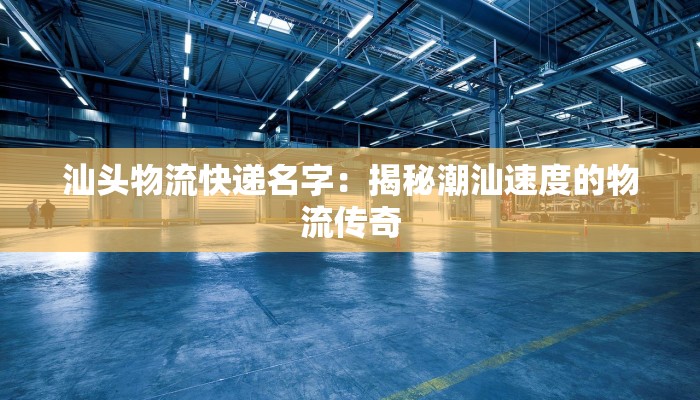 汕头物流快递名字：揭秘潮汕速度的物流传奇