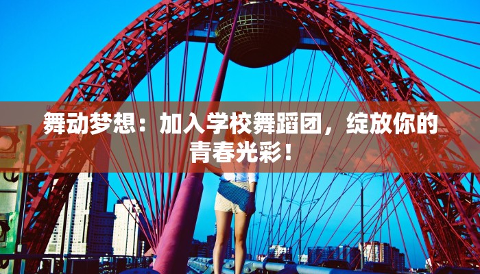 舞动梦想：加入学校舞蹈团，绽放你的青春光彩！